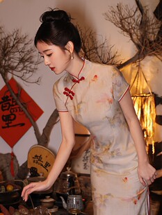锦鲤折桂2026年新款夏季中考送考爆新中式女年轻高级一举夺魁旗袍