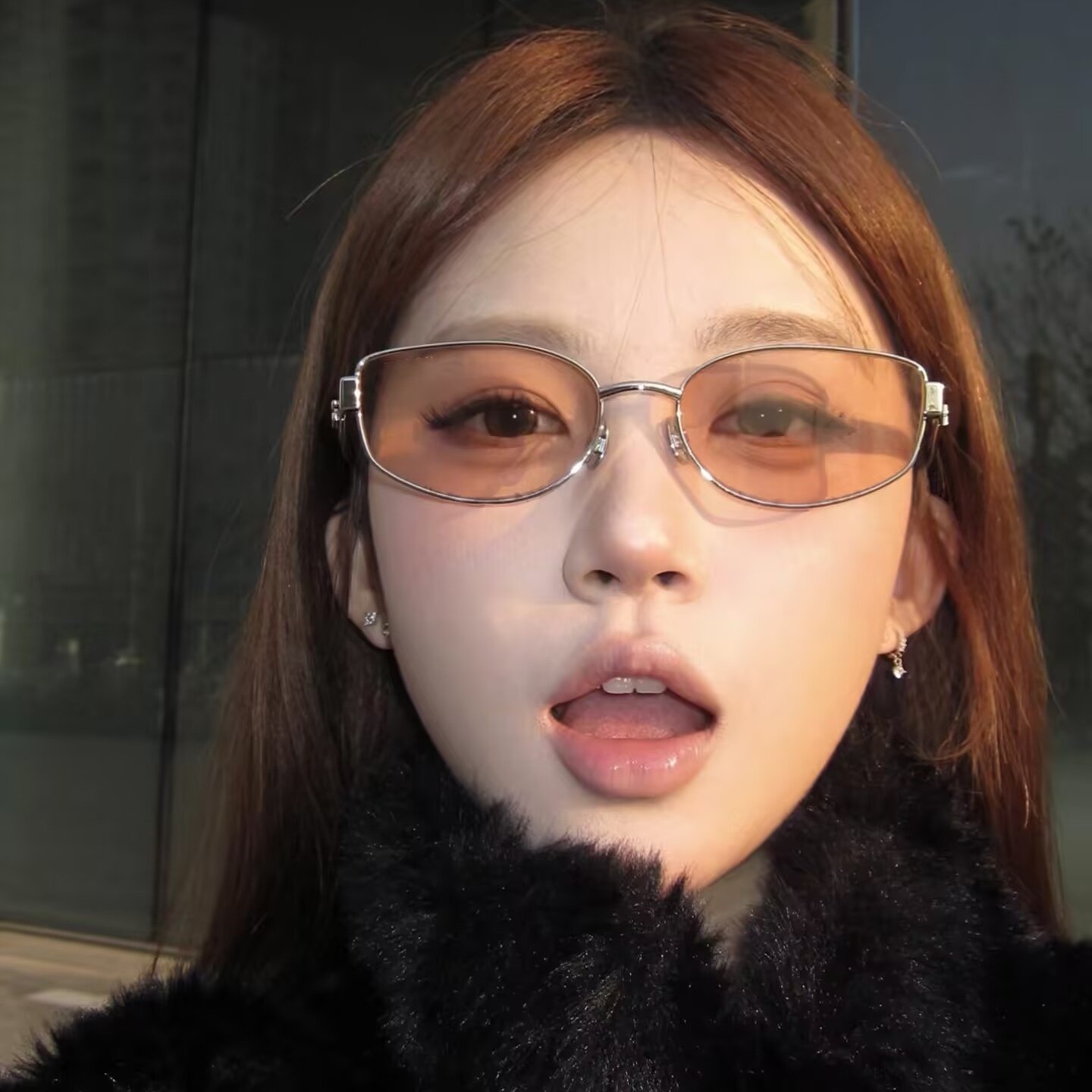 复古橘色金属Y2K高级感猫眼墨镜时髦防紫外线太阳眼镜凹造型男女,ZIPPO/瑞士军刀/眼镜,太阳眼镜,淘宝优惠券,粉丝福利购,淘宝优惠卷