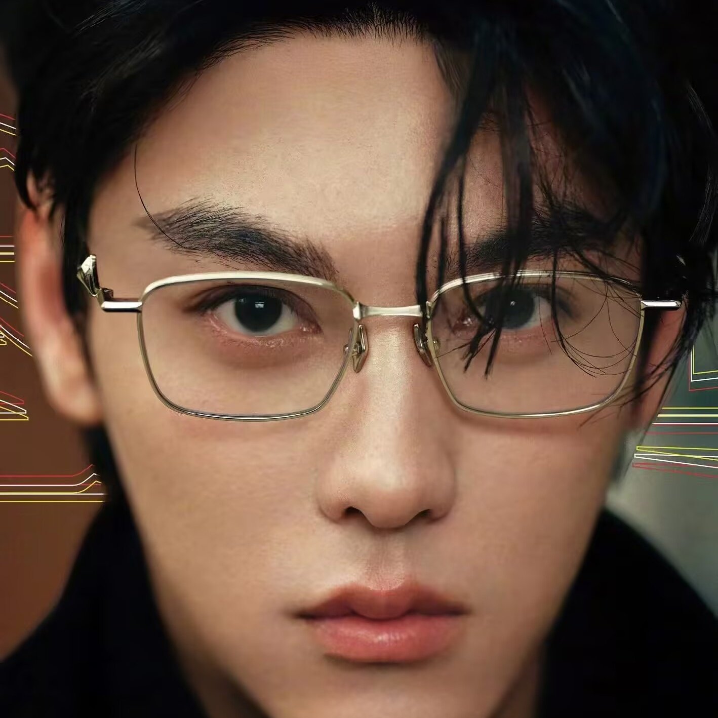 田栩宁同款斯文矜贵金丝方框眼镜男可配近视度数高级感显脸小眼睛,ZIPPO/瑞士军刀/眼镜,眼镜架,淘宝优惠券,粉丝福利购,淘宝优惠卷