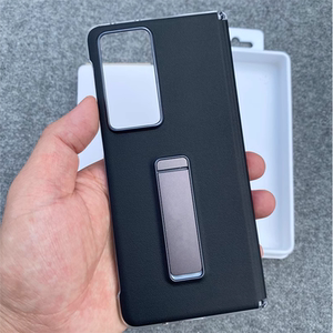 适用荣耀magicvs2手机壳新款折叠屏v2至臻版带中轴全包magic v2保护套官方支架vs2保护外壳全包防摔超薄素皮