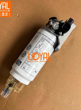 A9604701590油水滤芯总成手油泵适用新款奔驰4143泵车MP4卡车