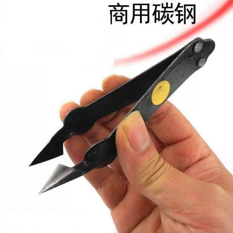 商用碳钢家用不锈钢凤梨甘蔗刀去眼器去籽夹专用刀夹子挖眼神器