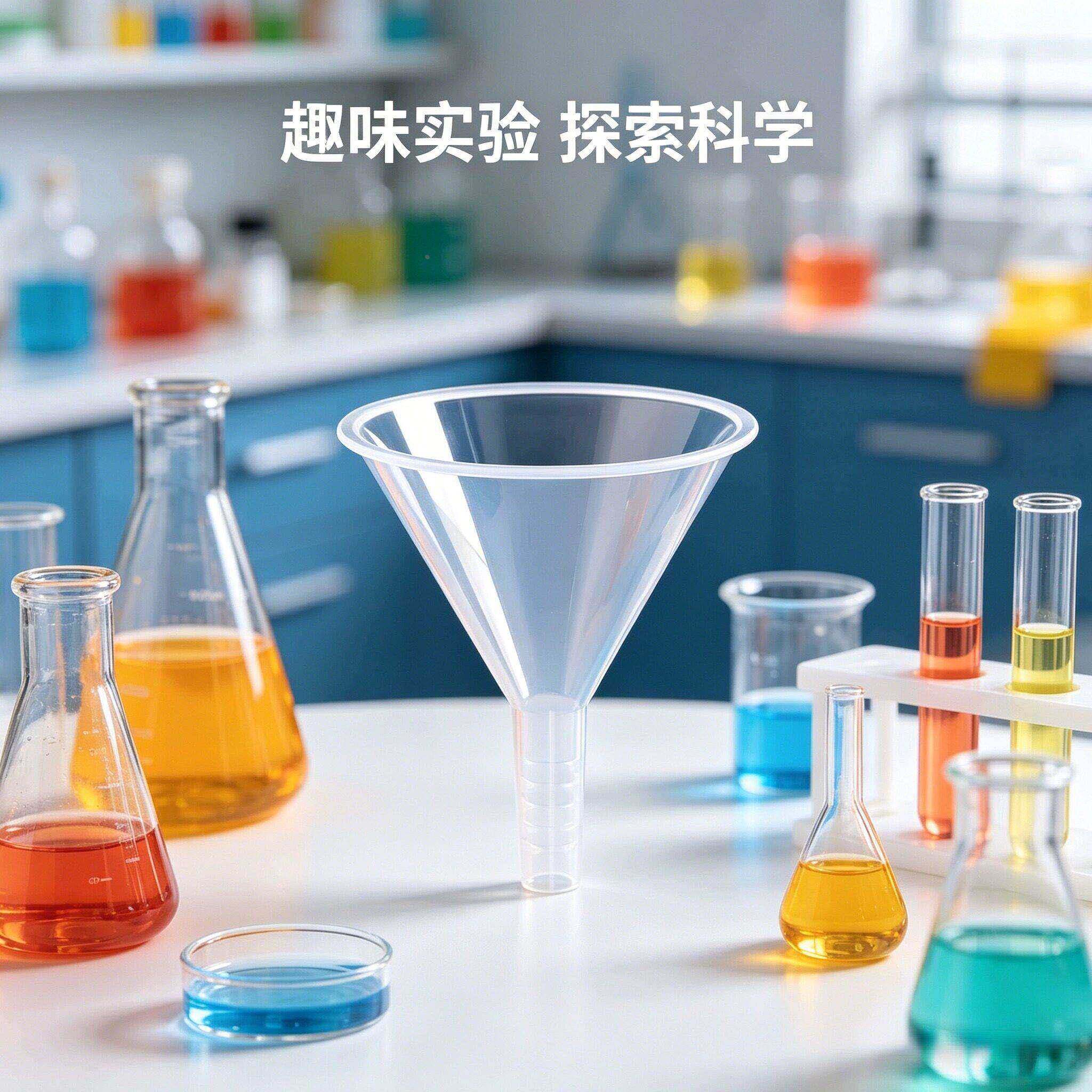 接水引流漏斗灌酒塑料加厚大口径家用接水灌油小口精准分装实验室