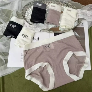 三条装夏季薄款无痕中腰三角裤女