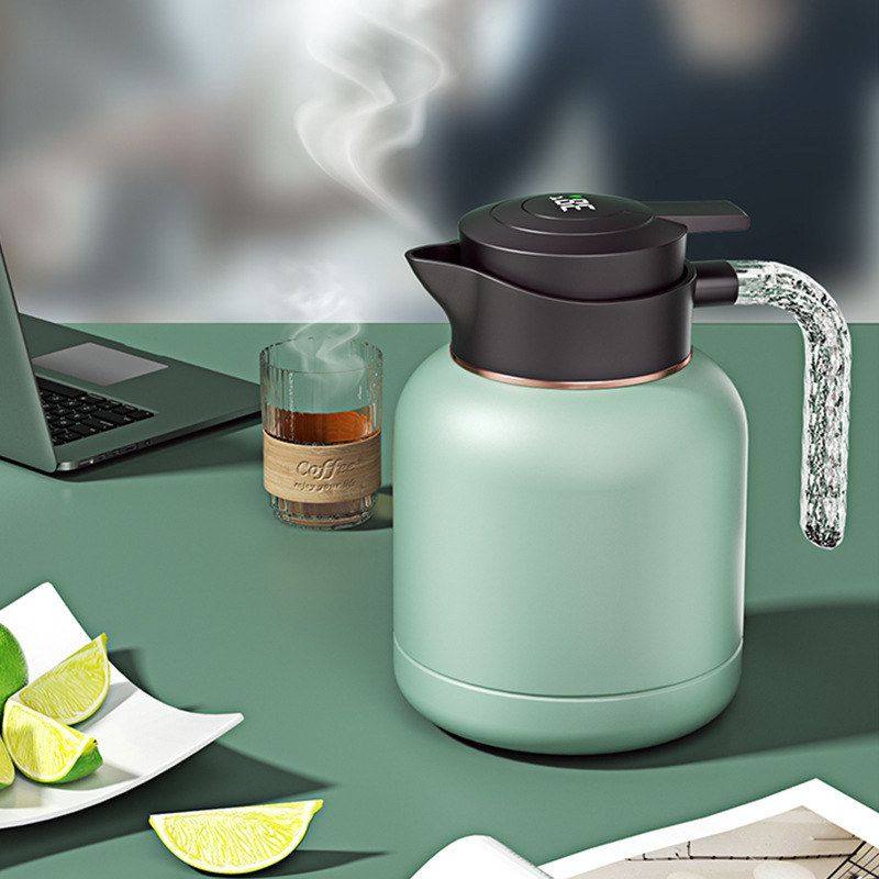 304不锈钢保温壶家用焖茶壶智能显温老白茶闷泡壶纪念商务伴手礼,餐饮具,保温壶,淘宝优惠券,粉丝福利购,淘宝优惠卷