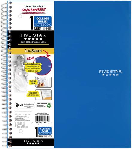 MEAD牌美式三孔笔记本防水面