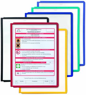 DURABLE 5606 杜拉宝牌SHERPA文件夹面版展示架资料夹文件展示架