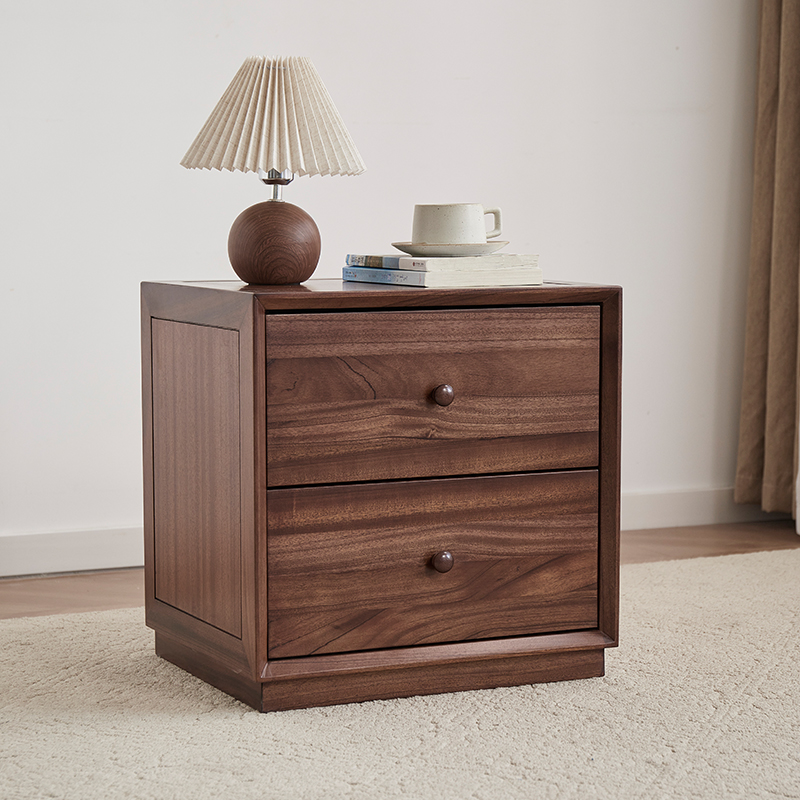 璞沁木作床头柜收纳柜