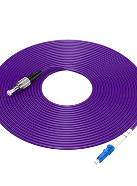 胜为电信级铠装光纤跳线 LC-FC单模单芯尾纤5米 防鼠咬抗拉压室内光纤线 FSCK-5050