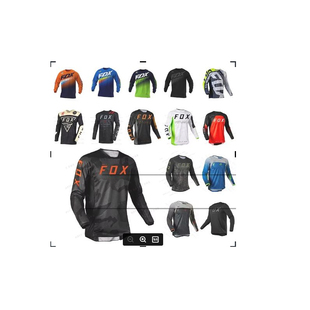 盲盒FOX降服山地自行车骑行夏季 T恤越野户外摩托车 速干透气长袖