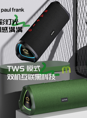 大嘴猴无线蓝牙音箱手机低音炮户外音响电脑音响双喇叭TMS互联