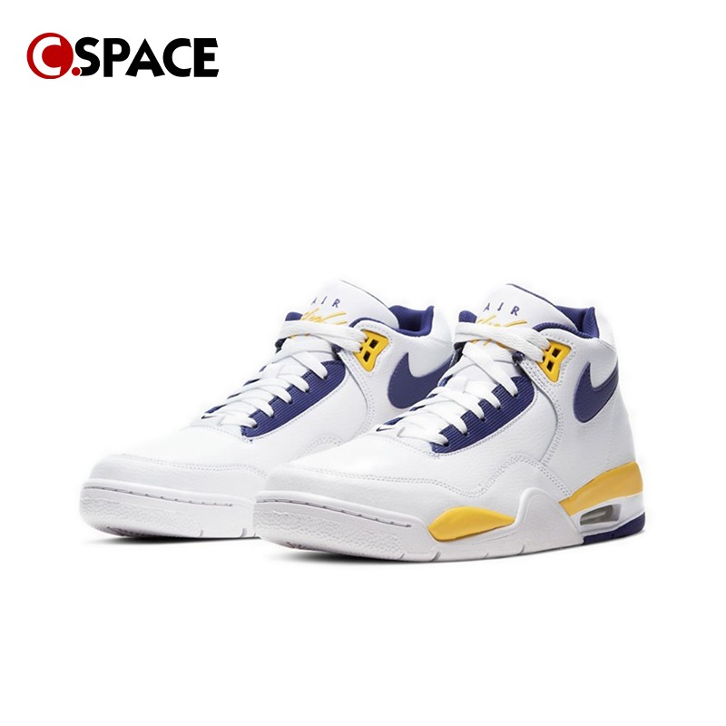 Cspace Nike Air Flight 89 湖人白黄 实战篮球鞋 BQ4212-102 运动鞋new 篮球鞋 原图主图