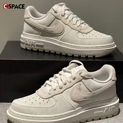 酷动城正品Nike板鞋AF1米白板鞋