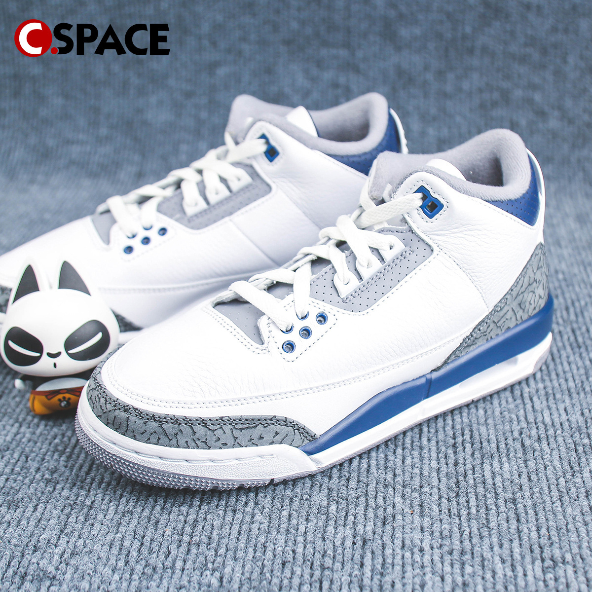 Cspace Air Jordan 3 Retro AJ3白色大童舒适低帮板鞋 DM0967-140 运动鞋new 板鞋 原图主图