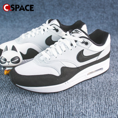 Cspace Nike Air Max 1 白灰黑 耐磨防滑 休闲跑步鞋 FD9082-107