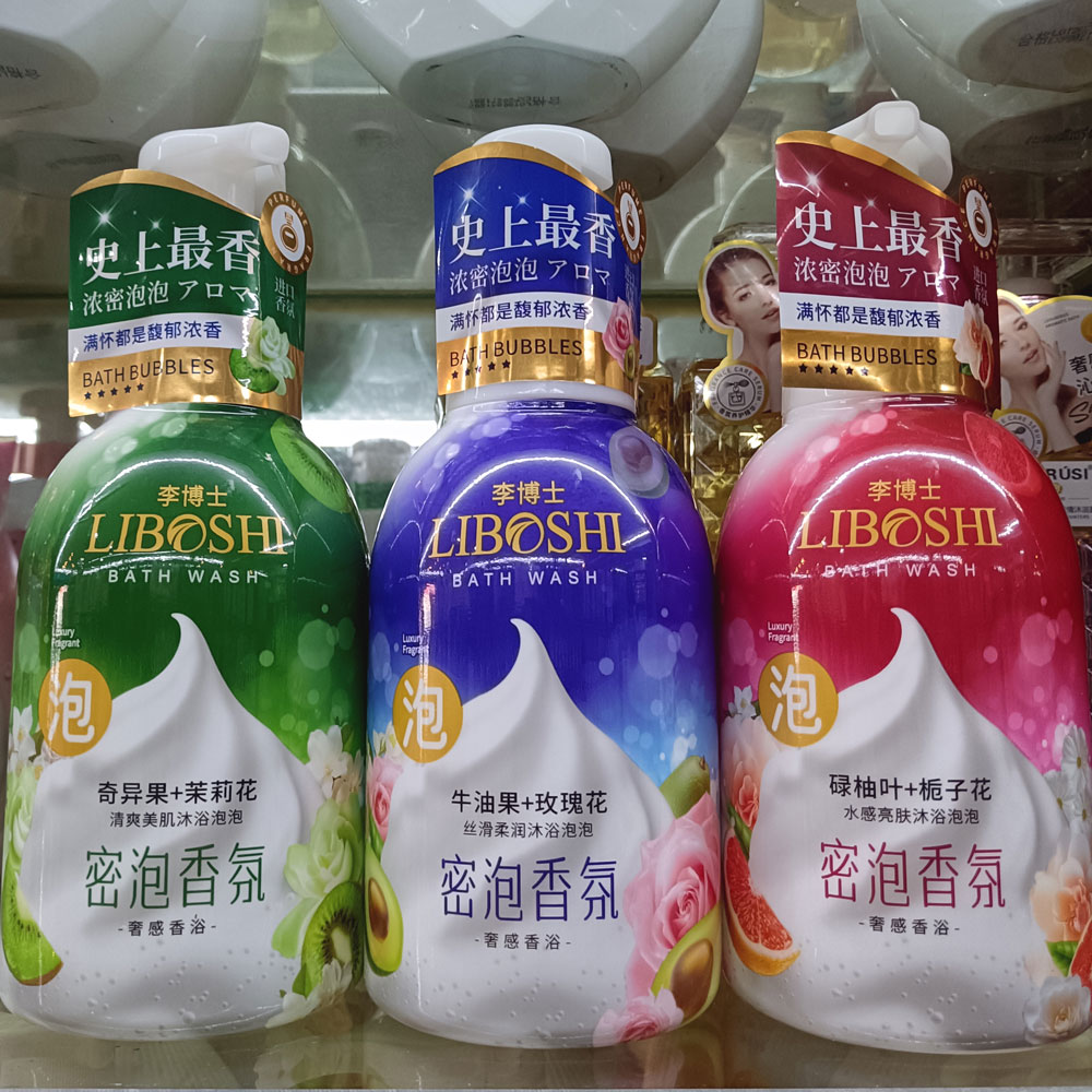 李博士清爽美肌沐浴泡泡