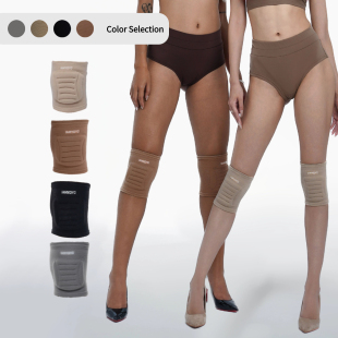 IAMYOYO全阶段舞蹈护膝 隐形王 专业运动防滑加厚腿长高跟鞋heels