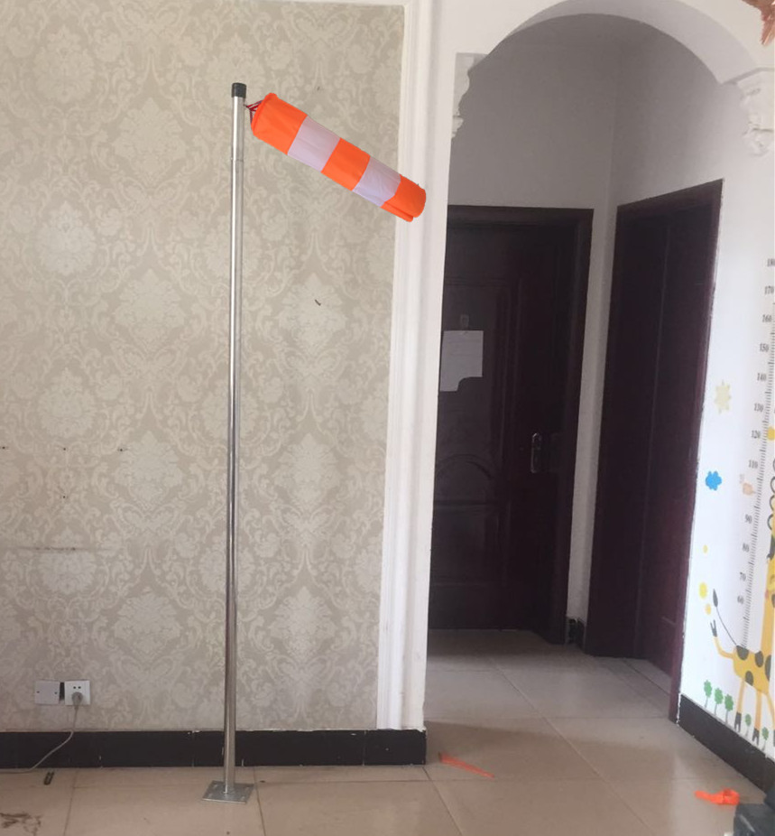 风向标简易风向袋专用风向杆化工安检指示风向