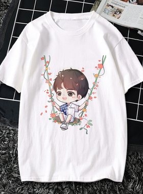 宋亚轩同款短袖T恤夏季宽松女TNT时代少年团明星周边粉丝应援服潮