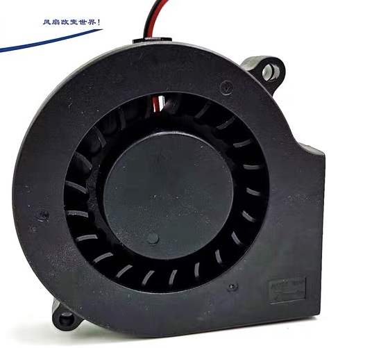 风之源FD7515B2H-BP00 DC 12V 0.30A 7厘米鼓风机散热风扇