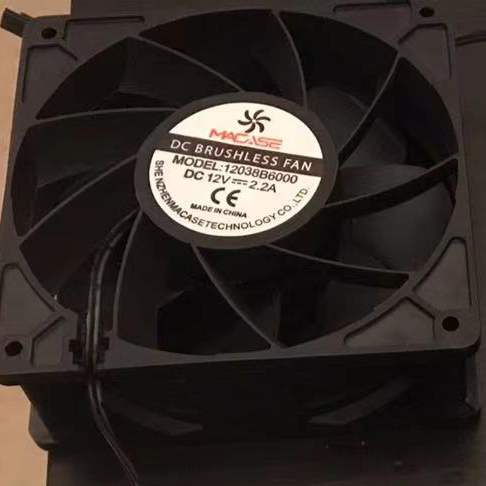 暴力风扇6000转速散热好高威力猛声音大12v2.2A3pin接口12CM12038图片