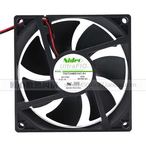 全新Nidec T92T24MS1A7-51 DC24V 0.22A 9025 9CM 变频器散热风扇