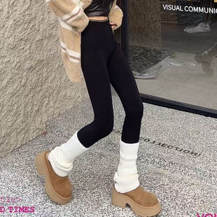 显瘦百搭外穿加厚打底裤 合肥欢欢 高弹修身 秋冬新款 女666 云朵裤