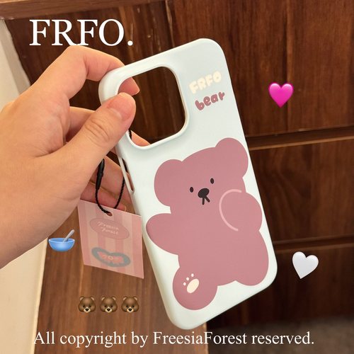 苍兰森林小棕熊iPhone韩国菲林壳