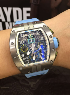 理查德米勒 RM011 钛 勒芒 男士运动机械手表 腕表