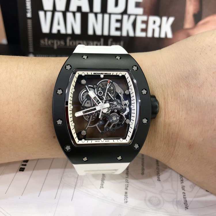 理查德男士机械运动风手表