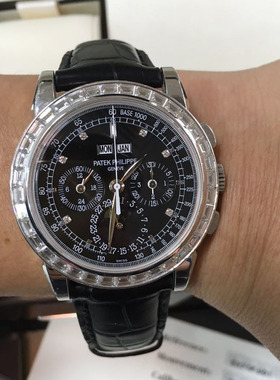 99新 PP级复杂功能计时系列 PP5971P 铂金男士手表 腕表