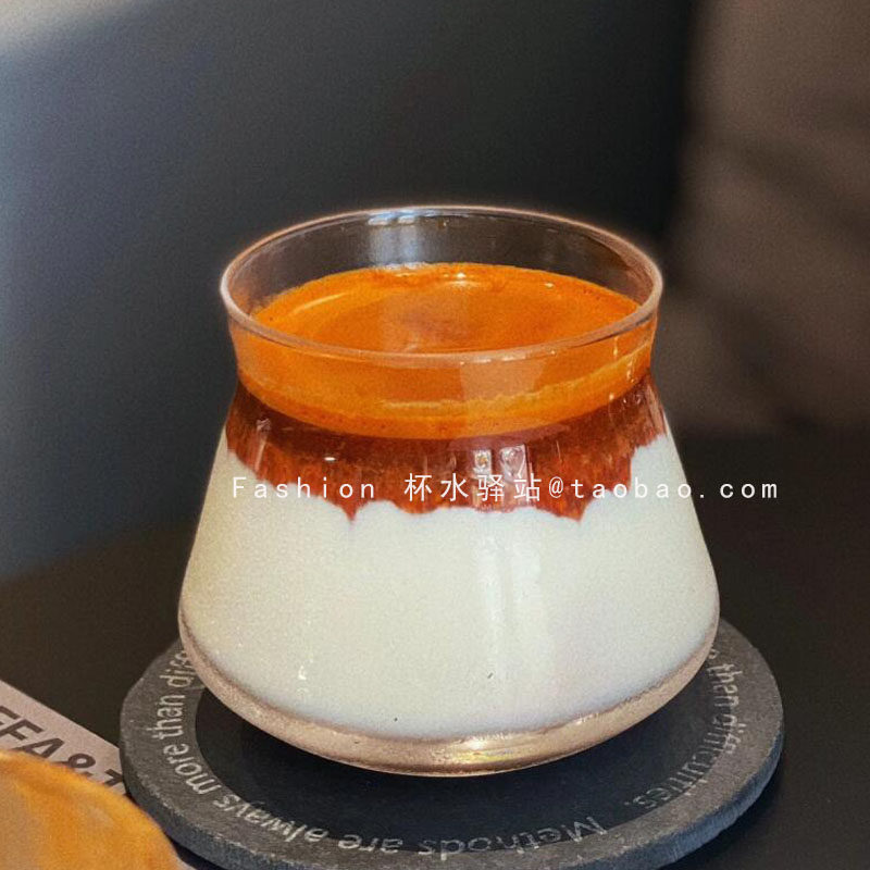 酒杯美式浓缩咖啡杯玻璃咖啡杯