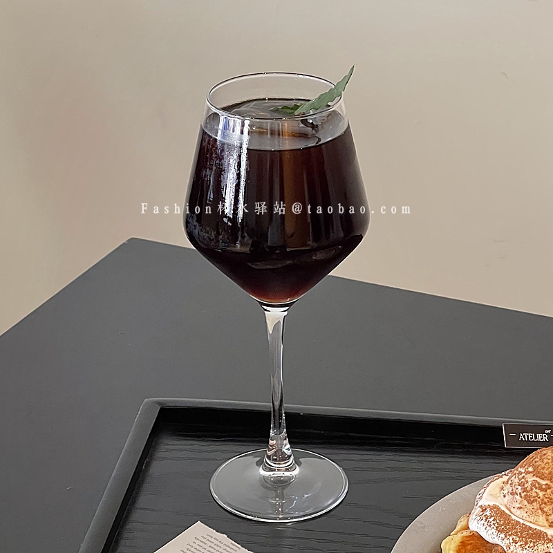 ins高脚小众优雅特调鸡尾酒杯高级感高端红酒杯葡萄酒杯香槟杯子
