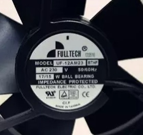 台湾福佑UF-12AM23BTHF UF-12A23BTH/BWH 12cm 12038风扇230V风机