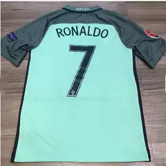 Ronaldo Jersey Portugal 2016 Retro soccer Jersey