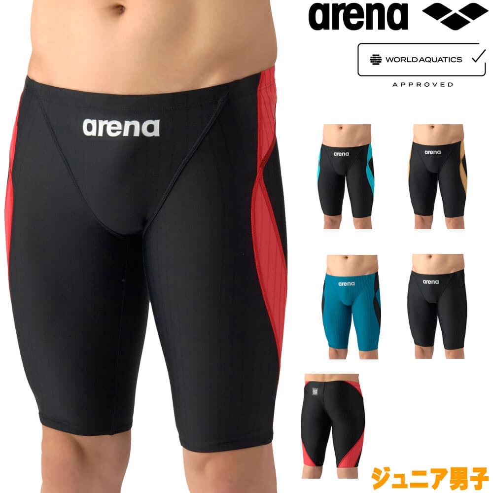 日本代购Arena阿瑞娜青少年专业泳裤半身游泳裤紧身弹力耐氯2026