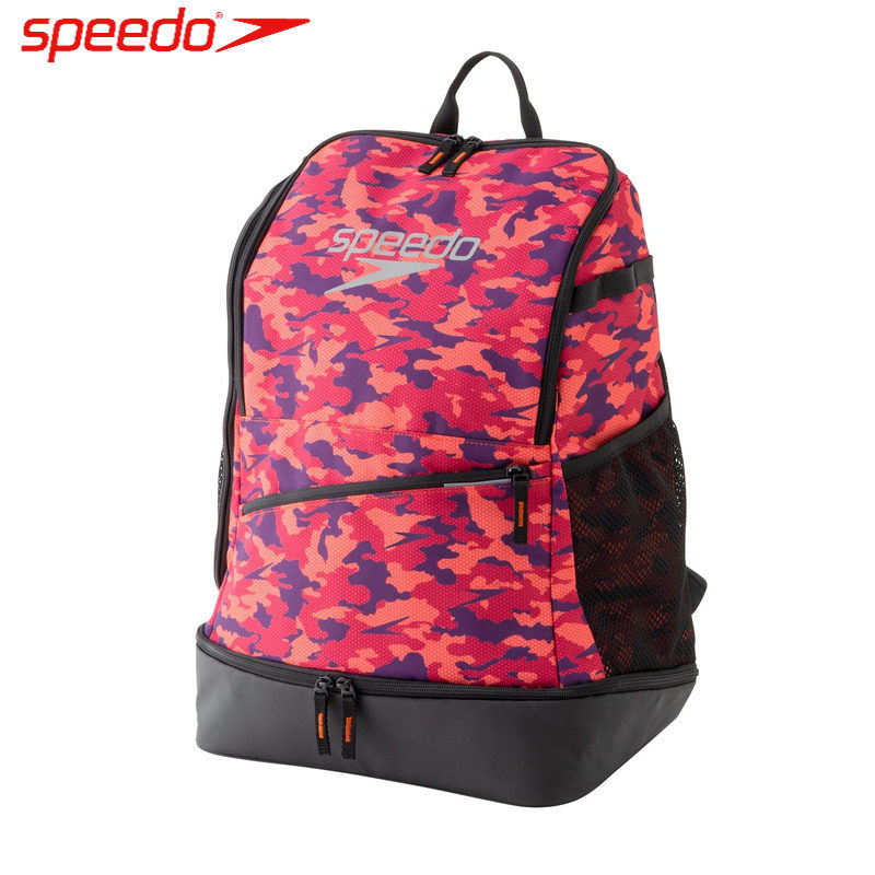 日本代购Speedo速比涛泳包双肩包男女专业游泳背包大容量收纳30L