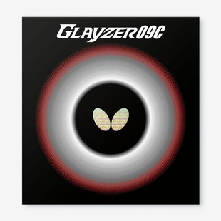 日本代购Butterfly蝴蝶乒乓球胶皮Glazer 09C套胶06110进口正品