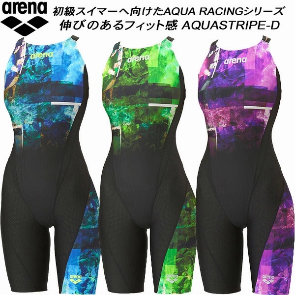 日本代购Arena阿瑞娜女士平角连体泳衣竞赛训练专业游泳减震2025