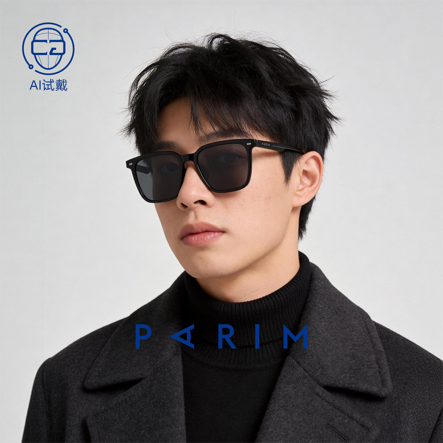 派丽蒙潮酷gm墨镜男士开车防紫外线偏光防晒强光太阳镜痞帅74018