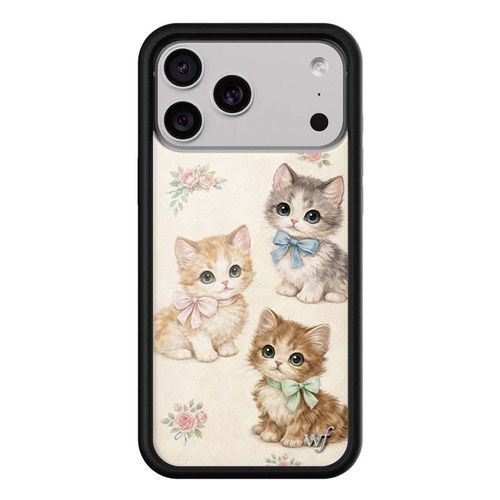 Wildflow联名小猫花园甜心兔宝熊猫糖果Drake苹果17Pro适用iPhone16Plus/15/14ProMax/13/18手机壳WF防摔保护