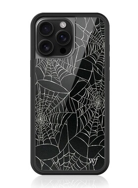 Wildflow壳联名Itsy Bitsy Spider小蜘蛛适用苹果17Pro小幽灵Boo壳iPhone16/15/14/13ProMax/plus防摔保护