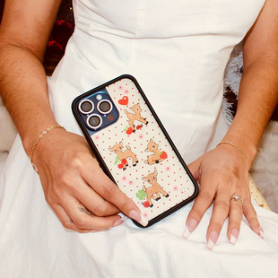 Wildflow甜蜜约定苹果16Pro保护壳适用iPhone15/14//13/12Pro/Max/plus满屏玫瑰保护套矽胶防摔欧美时尚