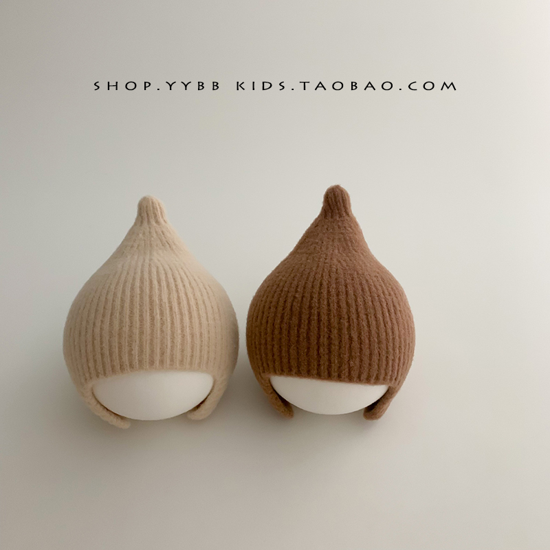 秋冬保暖防风儿童针织帽