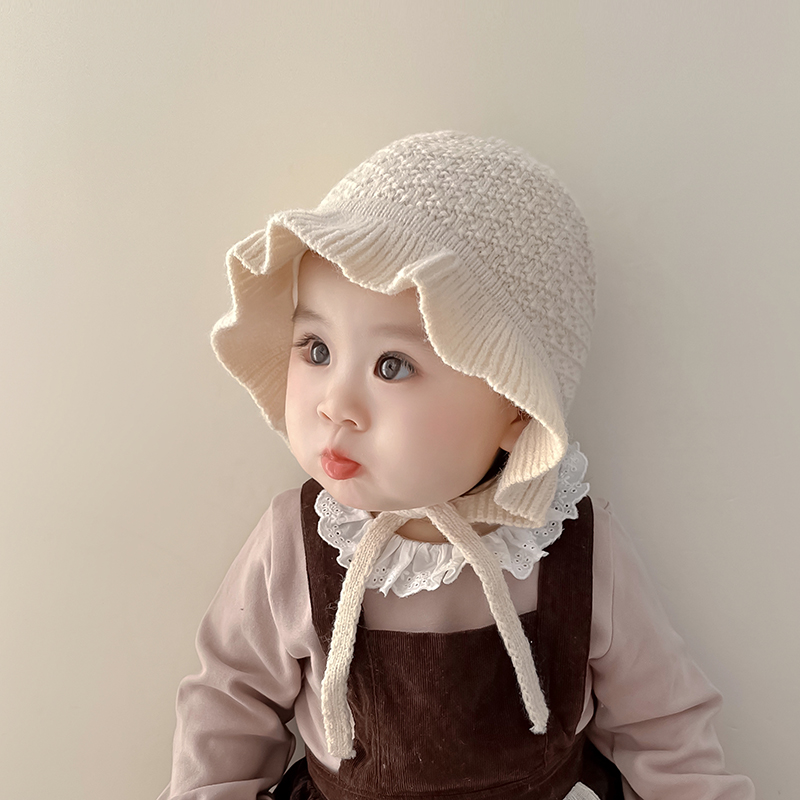 秋冬款加厚内衬护耳帽毛线帽