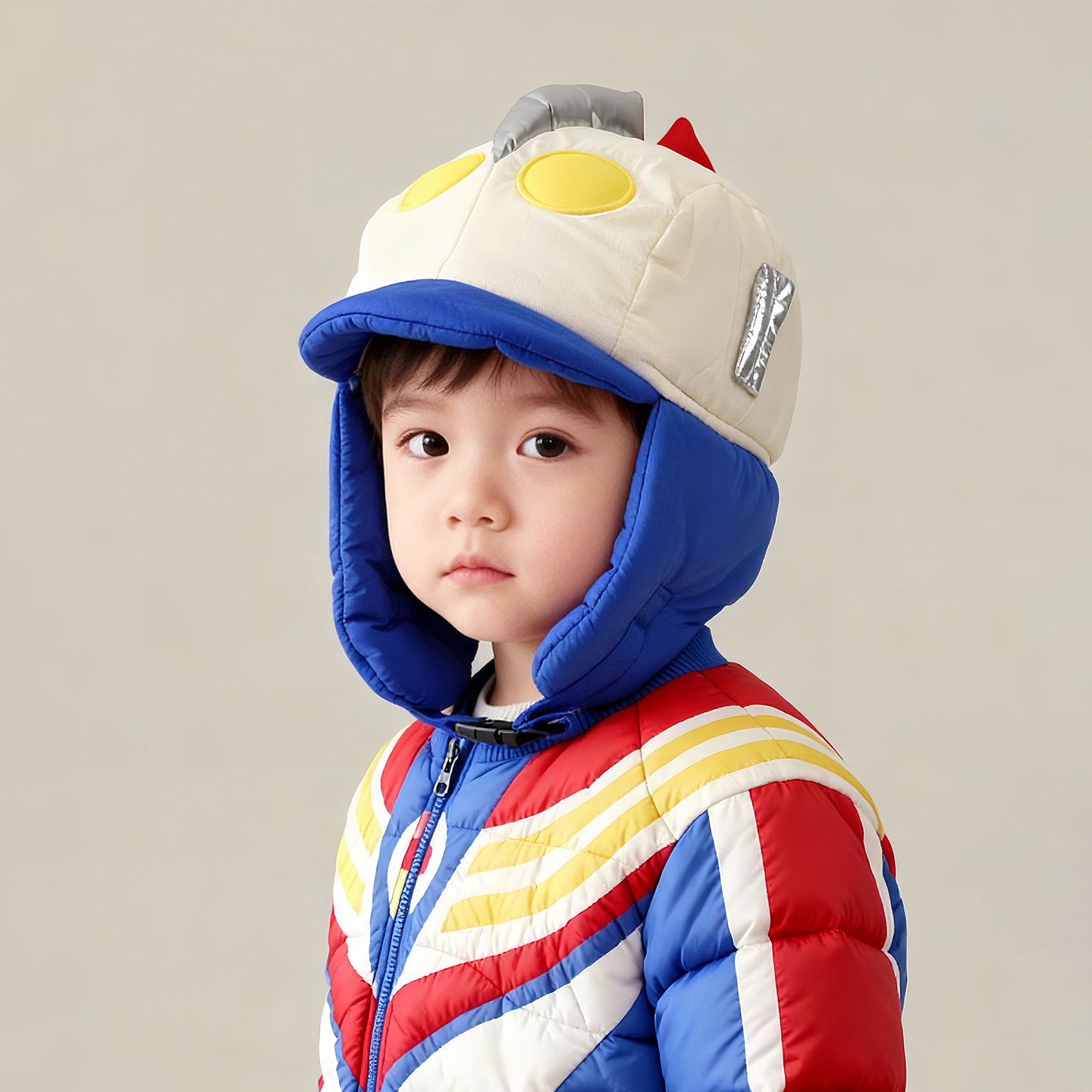 奥特曼儿童帽子秋冬季保暖加厚夹棉雷锋帽男女宝宝防风加绒护耳帽,童装/婴儿装/亲子装,帽子,淘宝优惠券,粉丝福利购,淘宝优惠卷