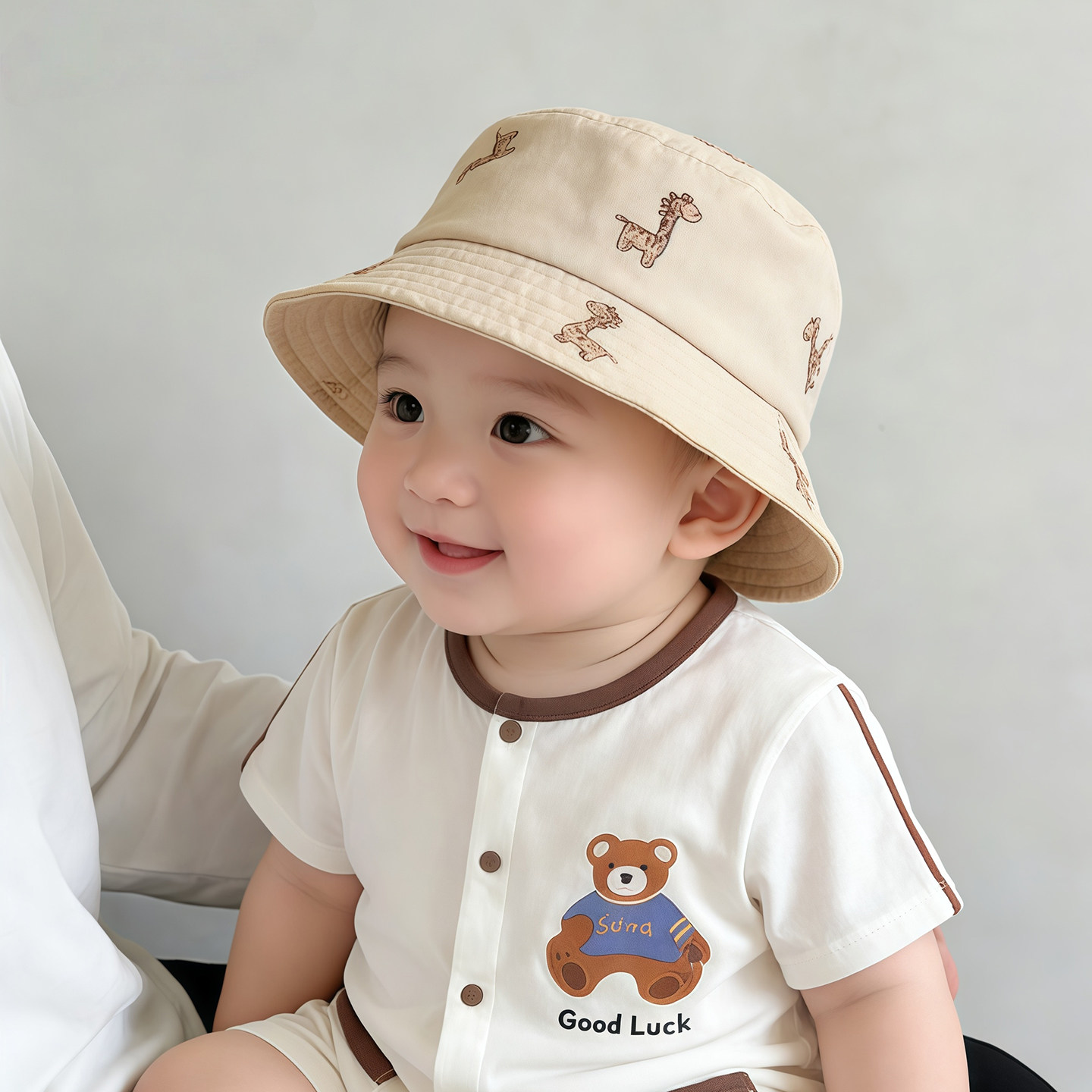 儿童帽子春秋薄款遮阳防晒水桶帽男女宝宝可爱卡通出游渔夫盆帽夏,童装/婴儿装/亲子装,帽子,淘宝优惠券,粉丝福利购,淘宝优惠卷