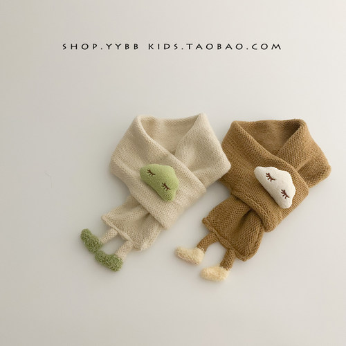 韩版可爱云朵超萌毛绒交叉