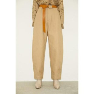 女 百搭宽松休闲长裤 日单S L高腰阔腿弯刀裤