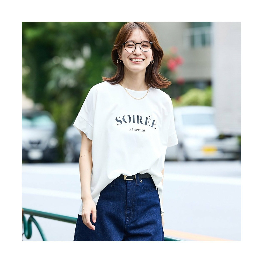 日系字母印花短袖T恤女白色宽松圆领设计感小众休闲百搭上衣